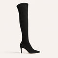Anaïs Over-Knee Boot 90 — Noir Suede