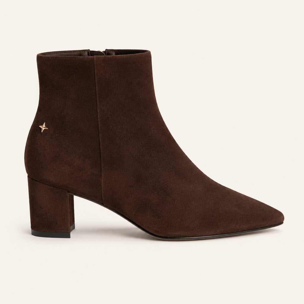 Colette Ankle Boot 70 — Espresso Suede