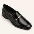 Fleur Loafer — Noir Patent