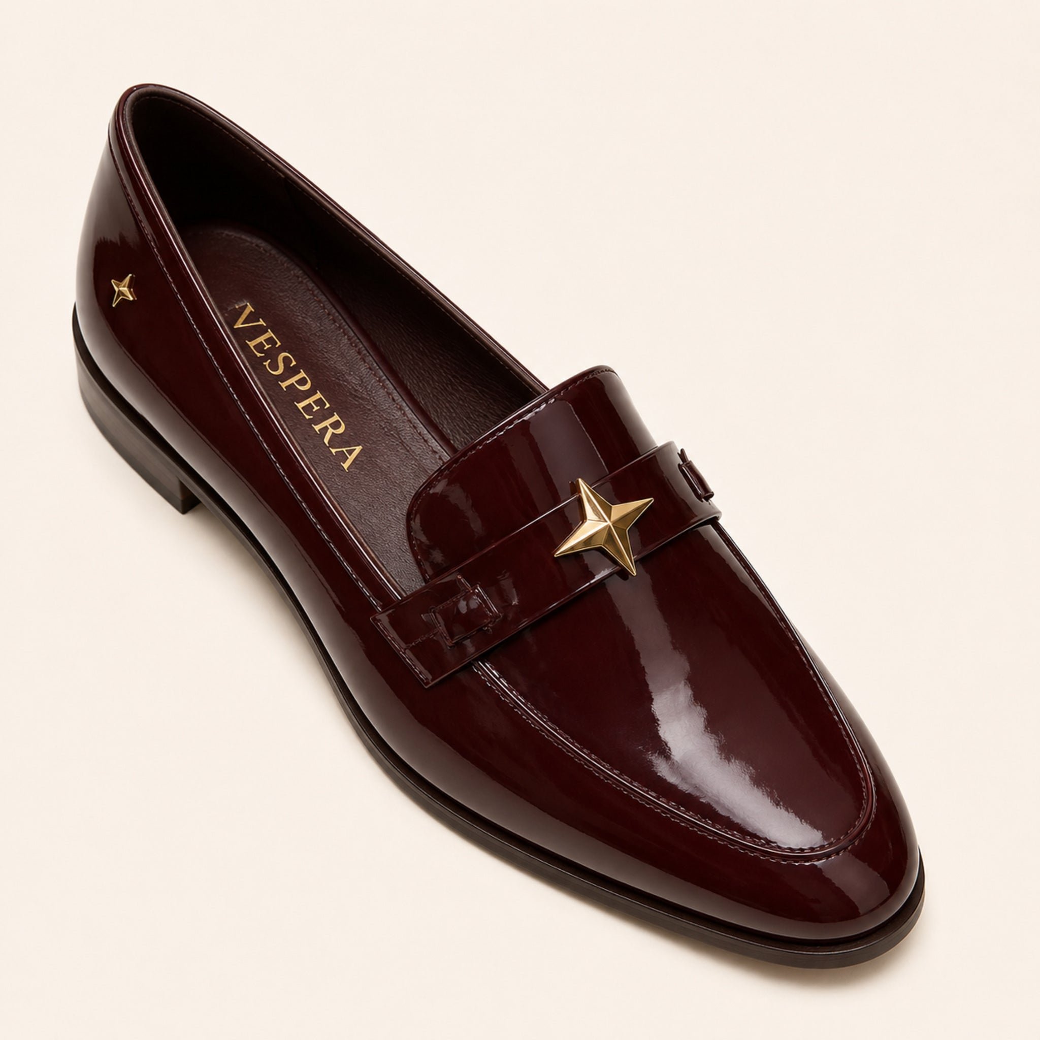 Romy Loafer — Oxblood Patent