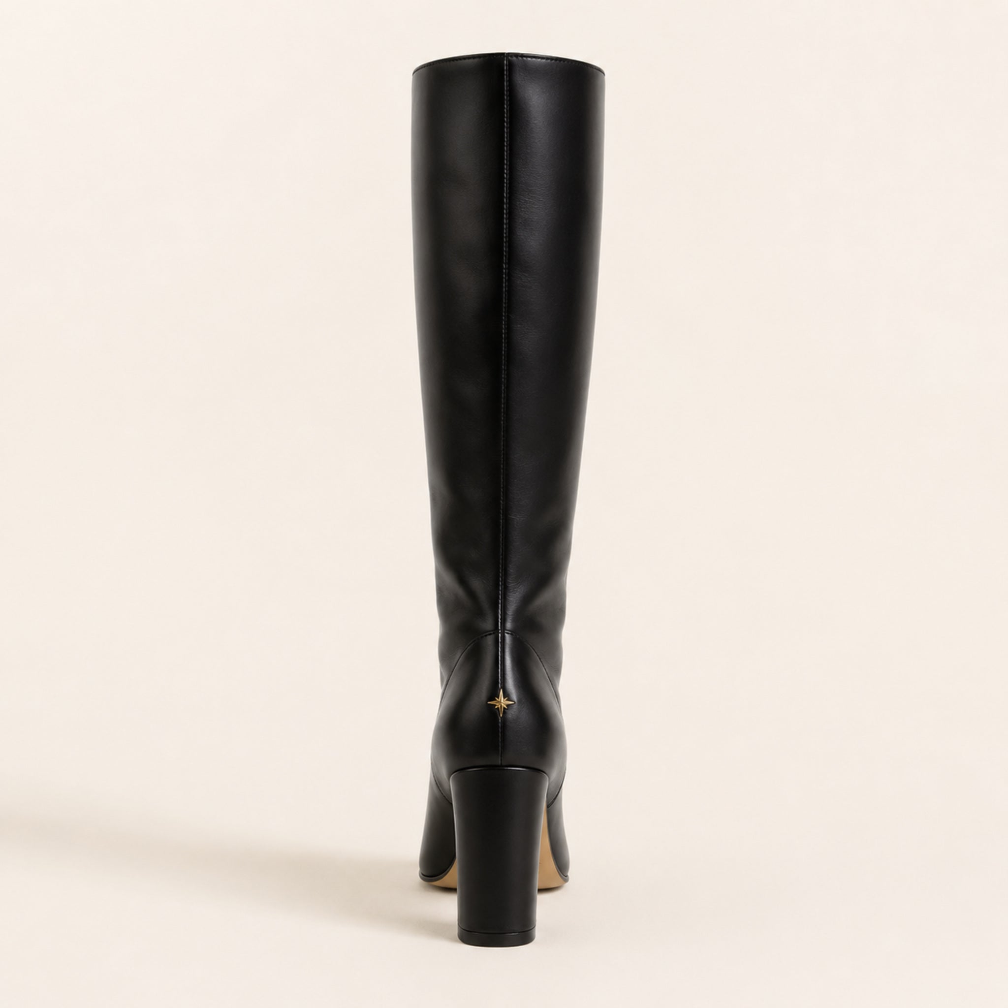 Vivienne Knee Boot 85 — Noir Leather